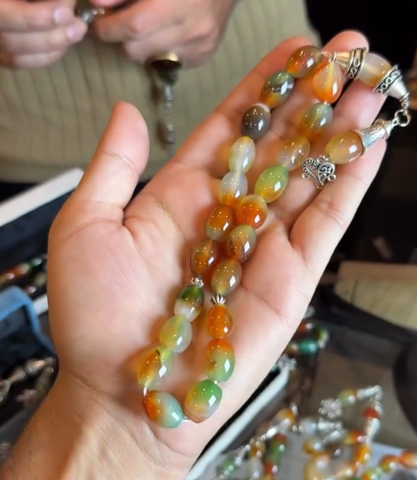 Premium Shajri Aqeeq Tasbeeh