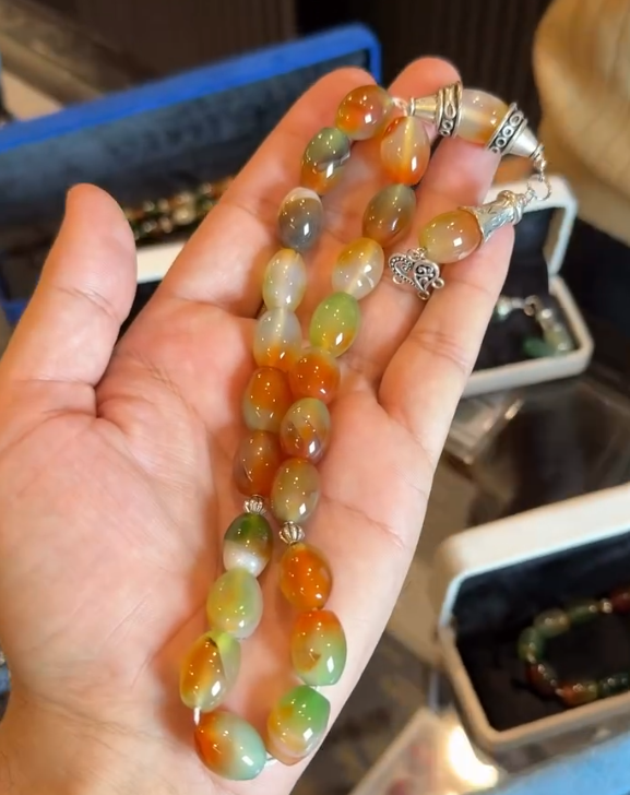 Premium Shajri Aqeeq Tasbeeh