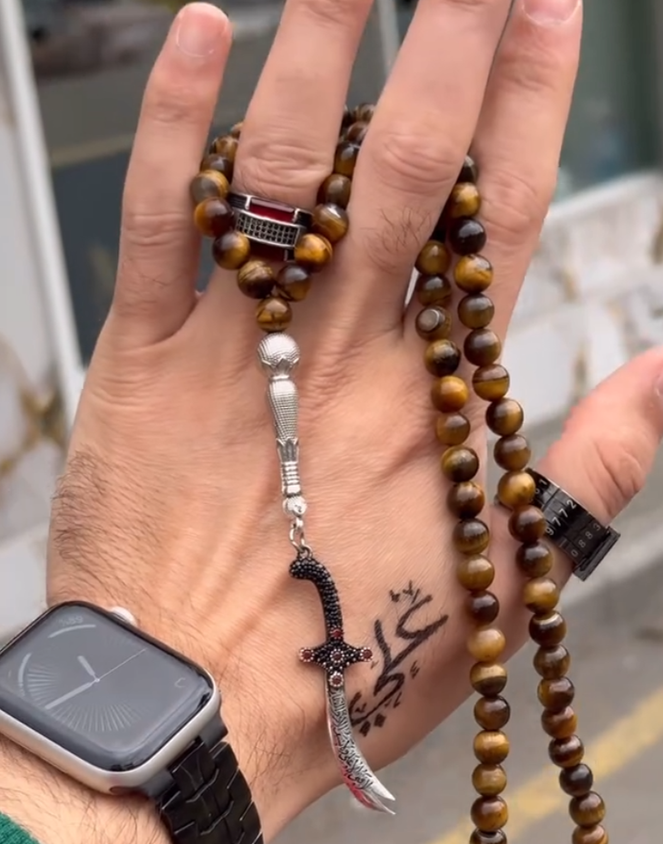 Prestige Hz. Ali Sulemani Aqeeq Tasbih – Shifa Ki Tasbeeh