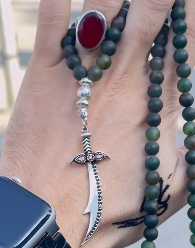 Prestige Hz. Ali Sulemani Aqeeq Tasbih – Shifa Ki Tasbeeh